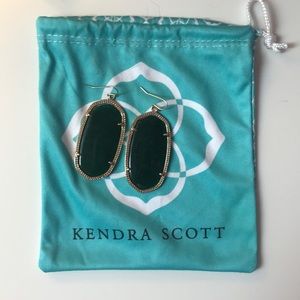 Kendra Scott Danielle Earrings Green